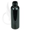2oz BLACK Cosmo PET Plastic Bottle 20-410(1230/case) alternate view