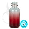 1oz Faded Red Glass Boston Round Bottle 20-400 alternate view