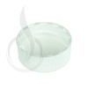 Non CRC WHITE 20-410 Ribbed Skirt Lid with F217 Liner alternate view