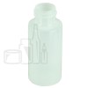 1oz Natural Cylinder HDPE Plastic Bottle 20-410(1500/case)