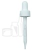 NON CRC (Child Resistant Closure) Dropper - White - 77mm 18-400