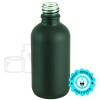 60ml Matte Black Glass Euro Round Bottle 18-415(180/case)