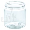 8oz PET Plastic SS Jar 70-400 Clear - 336/case