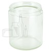 9oz Clear Glass Jar 70-400 (72/cs)