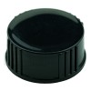 Black CT Closure PP Lid w/ Polycone Liner 24-400(3000/case)