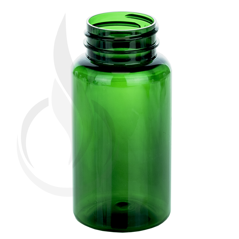 150cc Green PET Plastic Packer Bottle 38-400