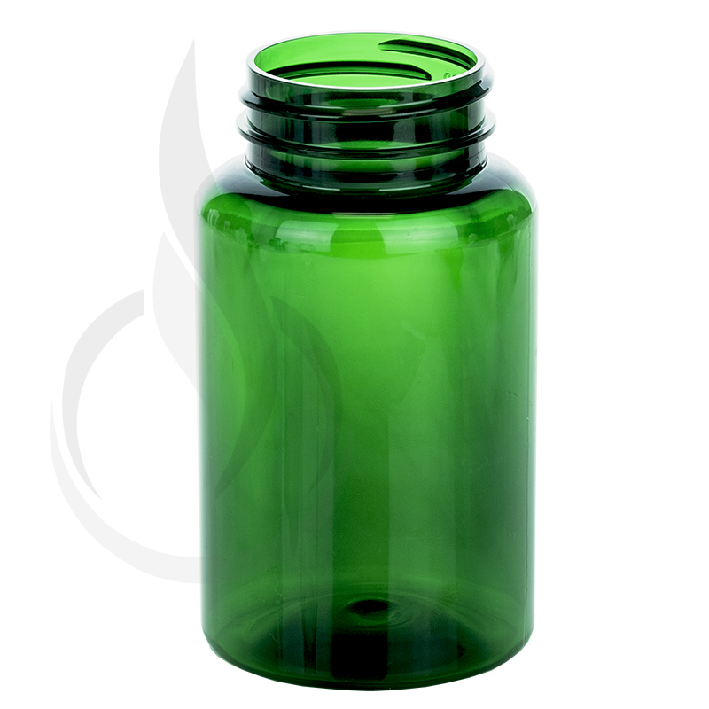 200cc Green PET Plastic Packer Bottle 38-400