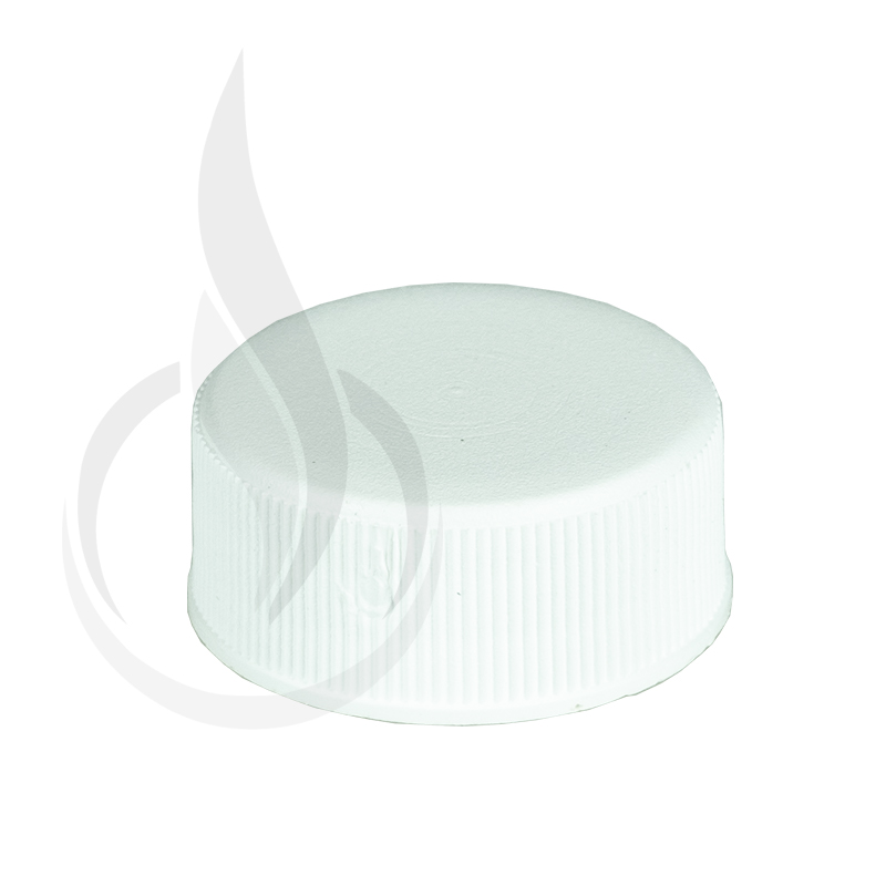 Non CRC WHITE 20-410 Ribbed Skirt Lid with F217 Liner
