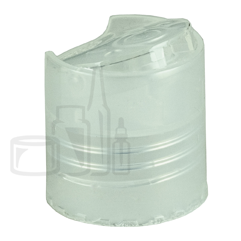 Disc Top - Clear - Smooth Skirt with HIS Liner - 24-410(2,500/case)