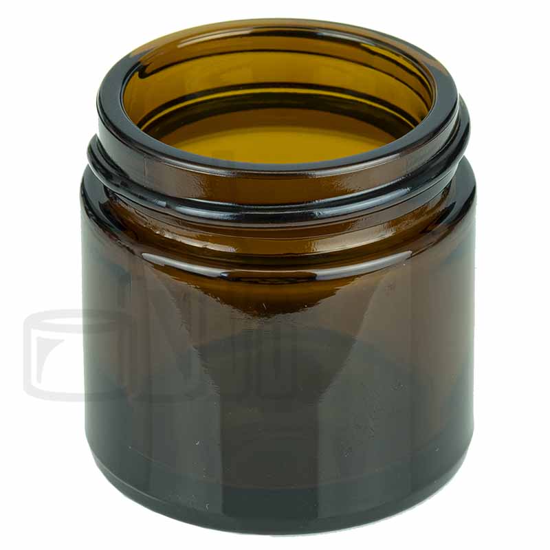 1oz  Amber Glass SS Jar 43-400(160/case)