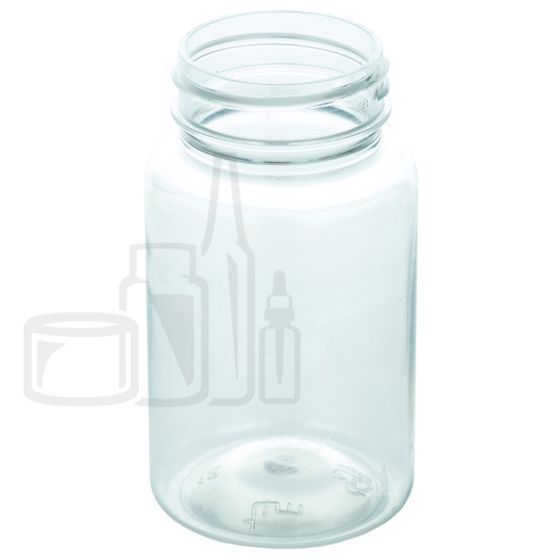 100cc Clear PET Plastic Packer Bottle 38-400(560/case)