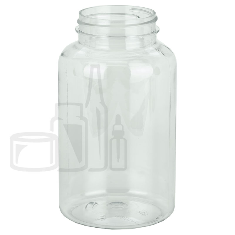 500cc Clear PET Plastic Packer Bottle 53-400(140/case)