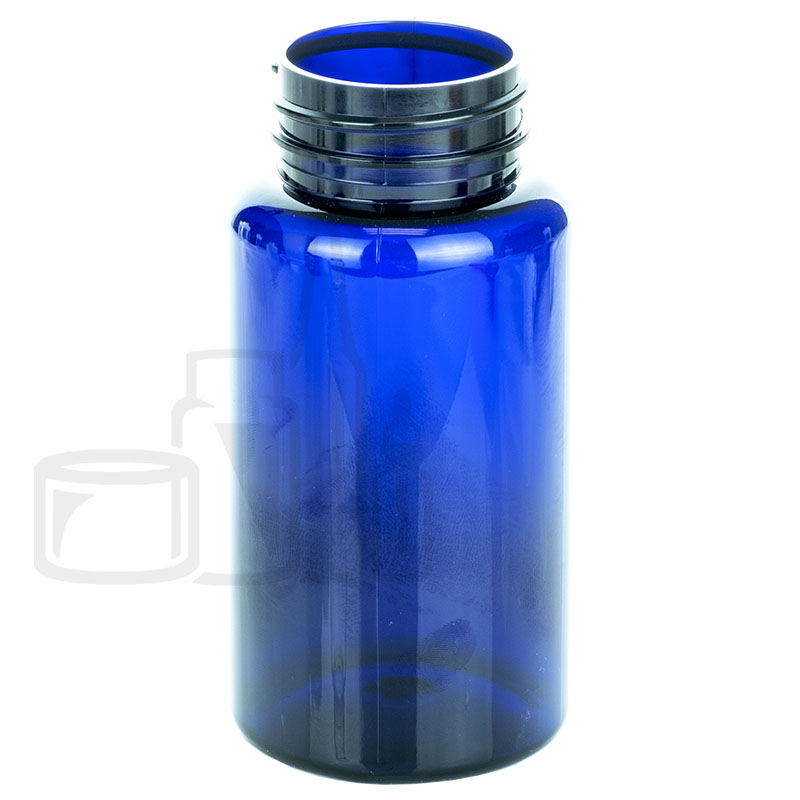 150cc Blue PET Plastic Packer Bottle 38-400