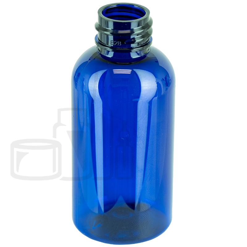 2 Ounce (60 ml) Cobalt Blue Bottle