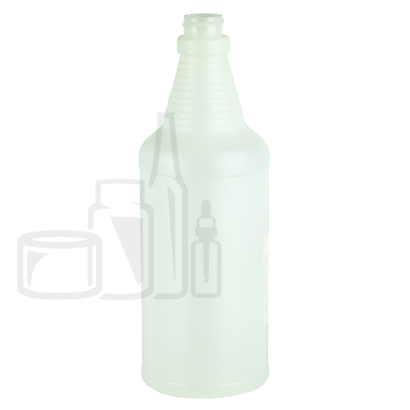 32 Ounce HDPE Plastic Carafe Bottle, 28-400 Neck Size