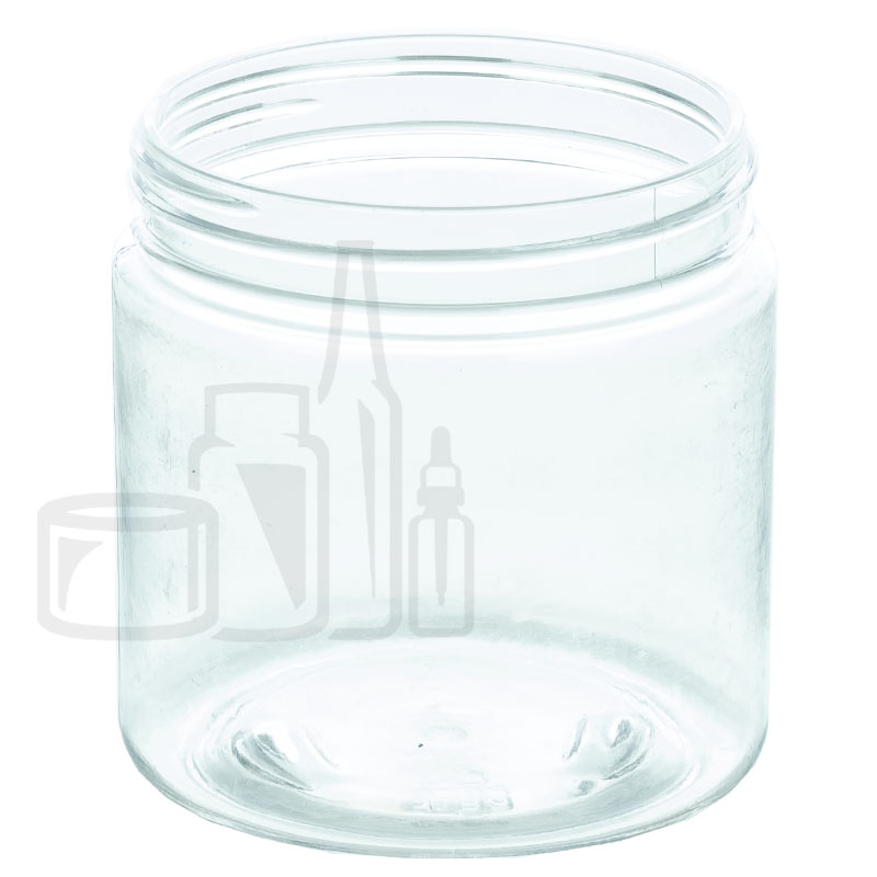 4oz PET Plastic SS Jar - Clear - 58-400
