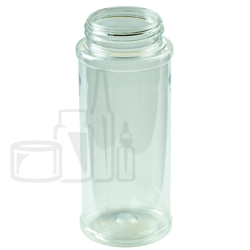 Buy 16 fl oz Empty Plastic Spice Jars with Red Lids