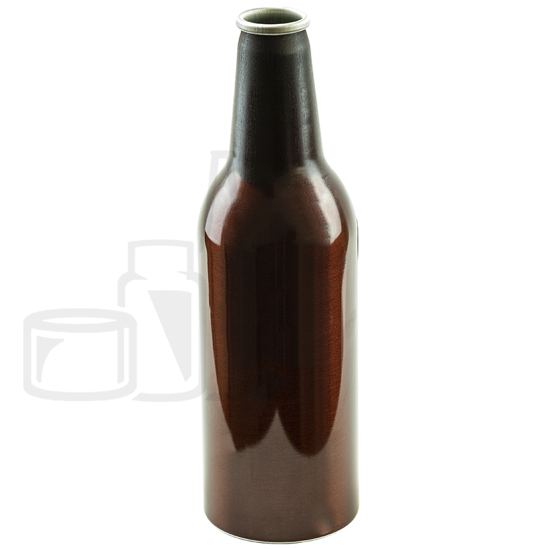 12oz AMBER Beer Bottle - Liquid Bottles LLC