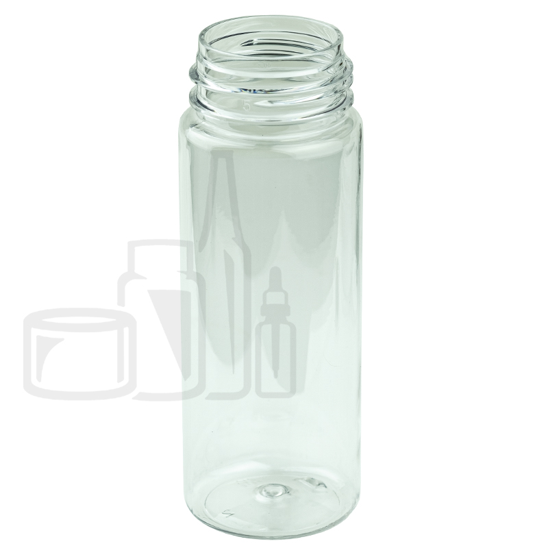 6oz Clear PET Plastic Cylinder Foamer Bottle 43mm(351/case)