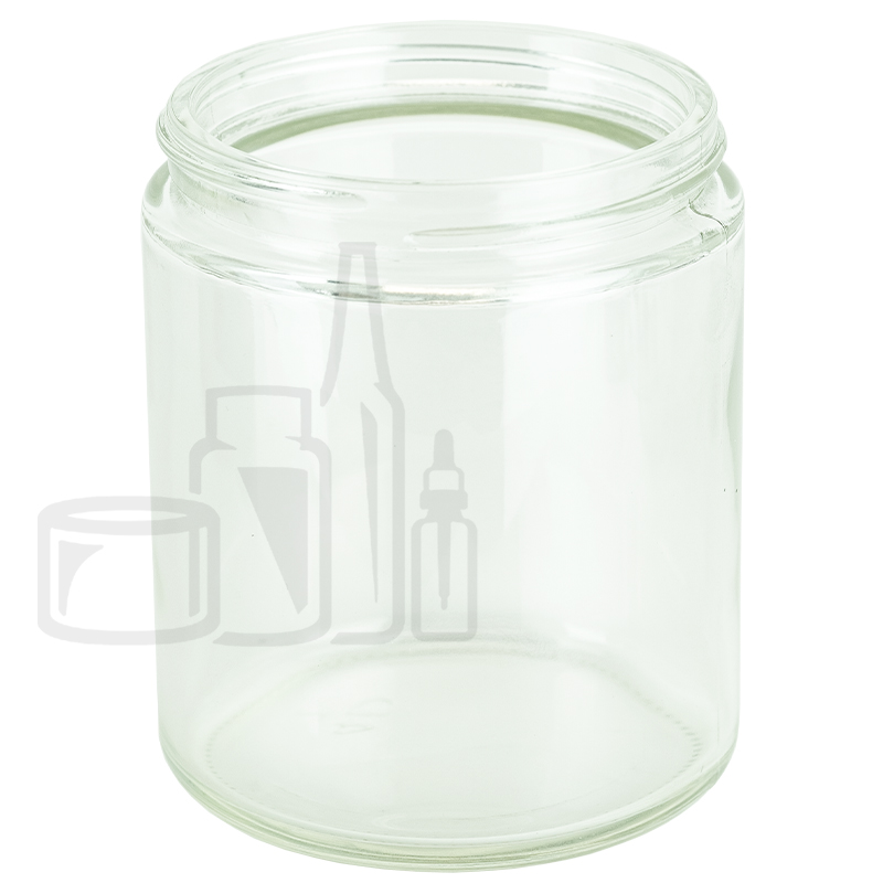 9oz Clear Glass Jar 70-400 (72/cs)