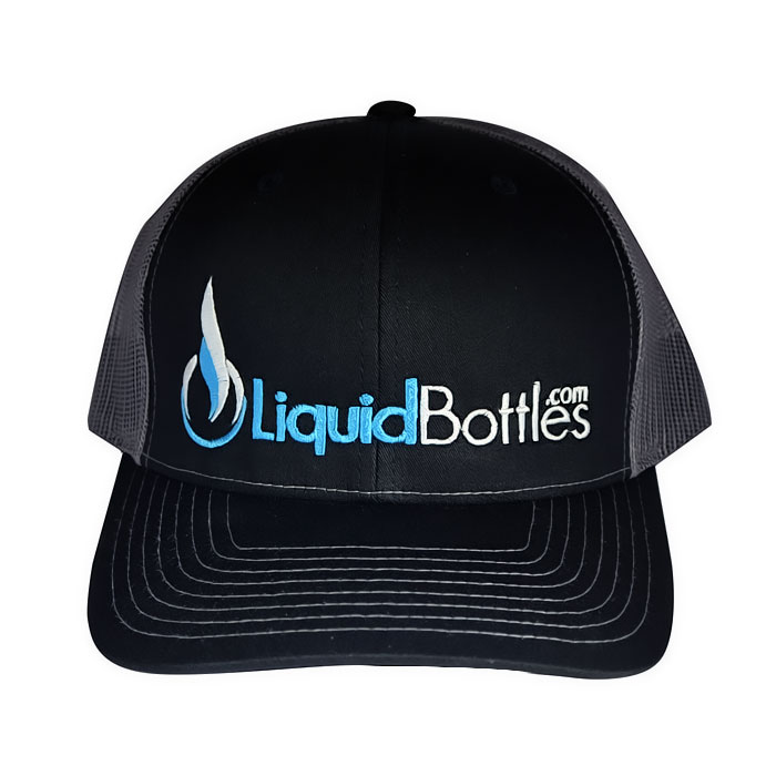 Official LiquidBottles "Trucker Cap" Hat Black/Grey